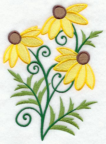 Whimsical Black-Eyed Susan