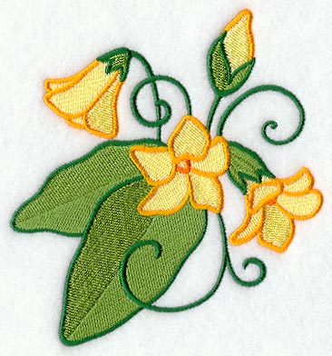 Whimsical Wild Funnel Flower