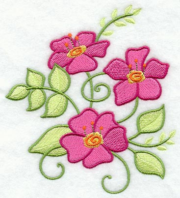 Whimsical Wild Rose