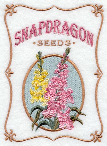 Snapdragon Seed Packet
