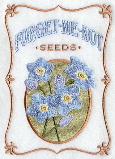 Forget-me-not Seed Packet