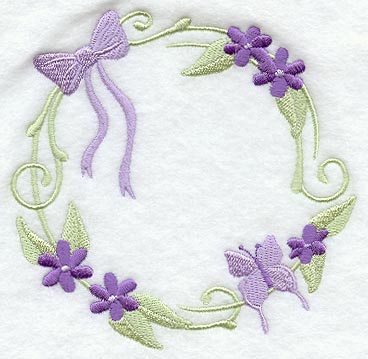 Heirloom Butterfly Wreath