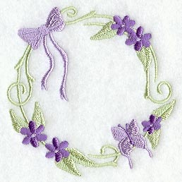 Heirloom Butterfly Wreath