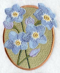 Forget-me-not Oval