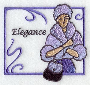 Glamour Girl Lana - with Frame