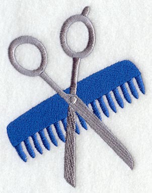 Comb and Scissors