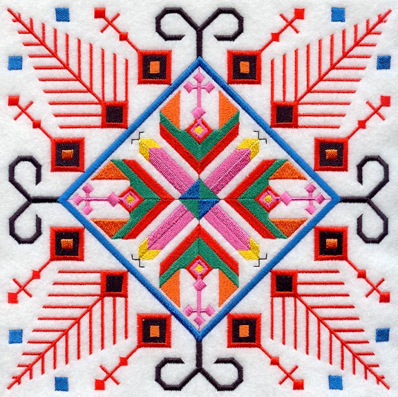 Bulgarian Folk Art Square
