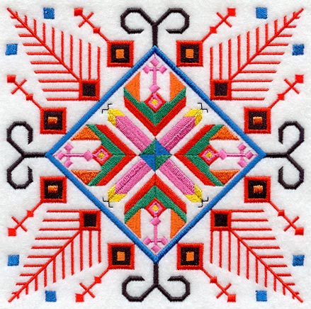 Bulgarian Folk Art Square