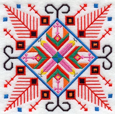 Bulgarian Folk Art Square
