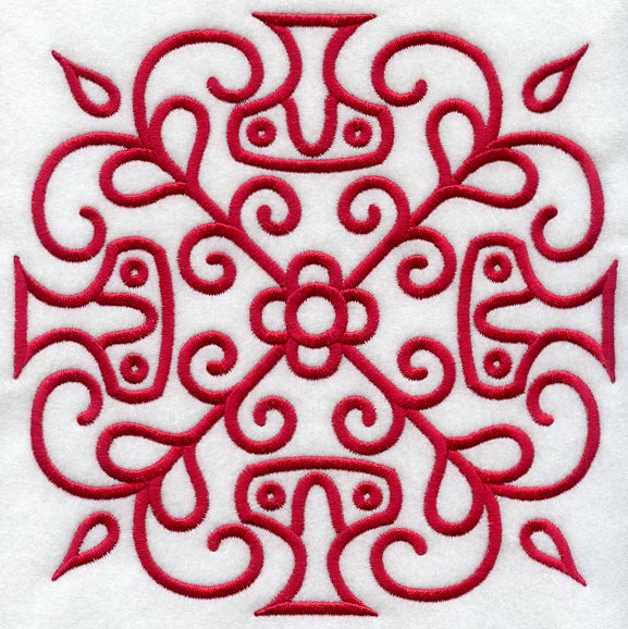 Transylvanian Folk Art Square