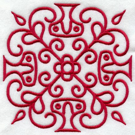 Transylvanian Folk Art Square