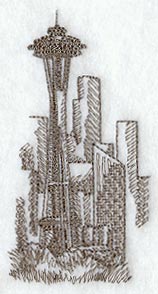 Space Needle (Toile)