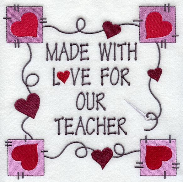 Made With Love For Our Teacher