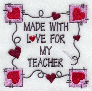 Made With Love For My Teacher