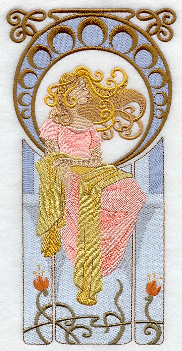 Art Nouveau Lady Aria