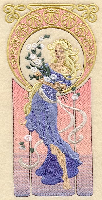 Art Nouveau Lady Ana