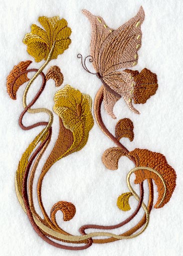 Art Nouveau Butterfly