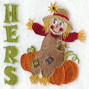 Autumn Scarecrow - Hers
