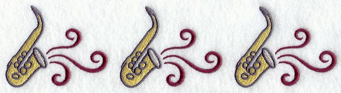 Saxophone Border