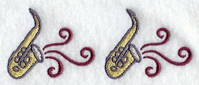 Saxophone Border