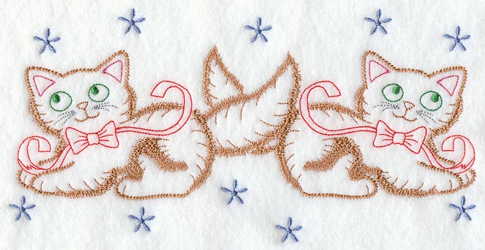 Kitten Rectangle (Vintage)