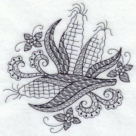 Corn (Blackwork)