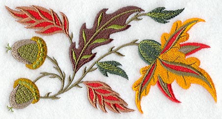 Jacobean Autumn Rectangle