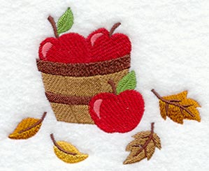 Rustic Apples and Leaves