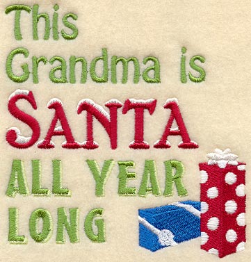 This Grandma is Santa