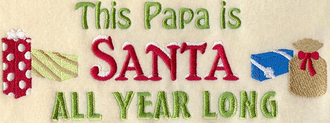 This Papa is Santa