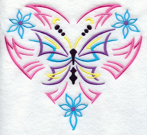 Urban Butterfly Heart