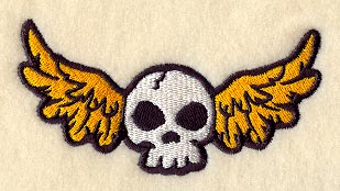 Skull and Wings