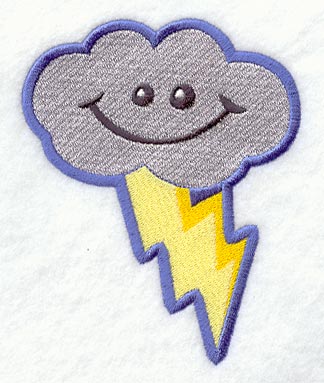 Stormcloud and Lightning Bolt