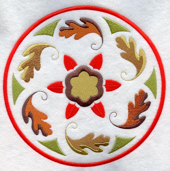 Oak Leaf Pennsylvania Dutch Hex Sign