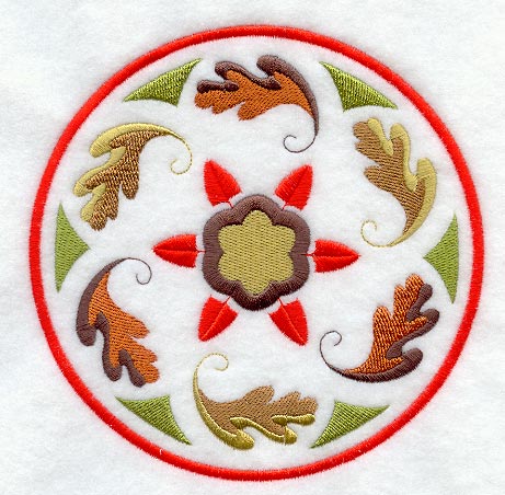 Oak Leaf Pennsylvania Dutch Hex Sign