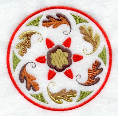 Oak Leaf Pennsylvania Dutch Hex Sign