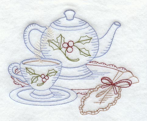 Christmas Tea Set (Vintage)