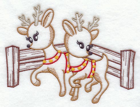 Santa's Reindeer (Vintage)