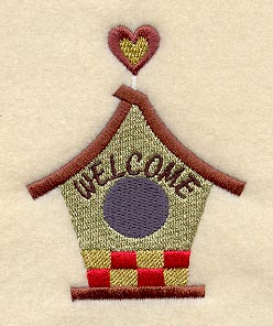 Welcome Birdhouse