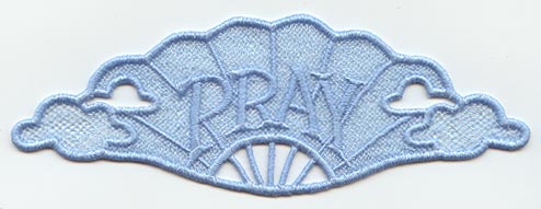 Pray Bookmark (Lace)