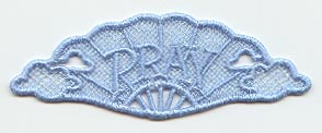 Pray Bookmark (Lace)