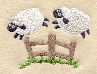 Leaping Sheep