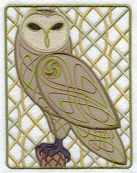 Celtic Knotwork Owl