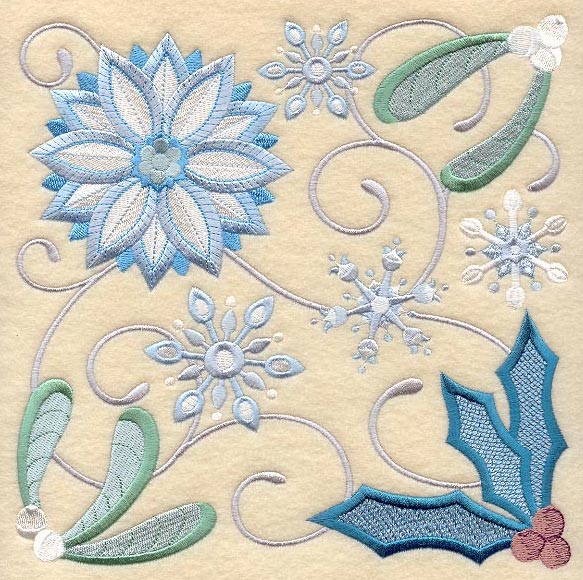 Jacobean Winterland Square