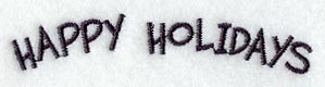 Jubilant Happy Holidays - Arc Above