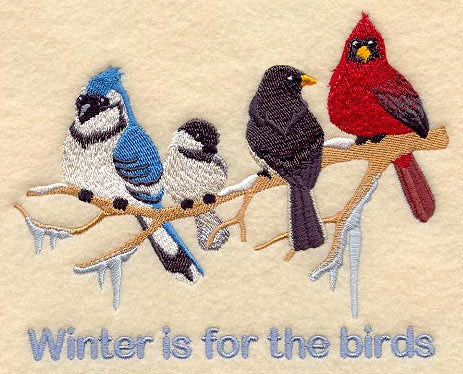 Winter is for the Birds - Backyard Birds