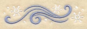 Swirling Snowflakes