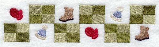 Winter Wear Border
