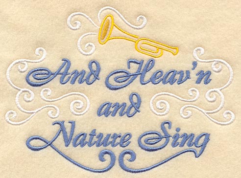 And Heav'n and Nature Sing