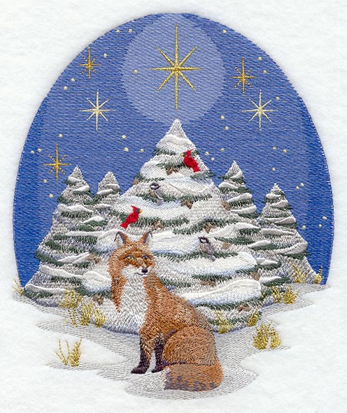 Nature's Christmas Fox